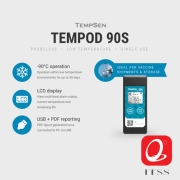 Single Use Temperature Data Logger "TEMPSEN" Model: TEMPOD 90S