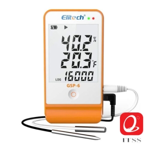 Temperature and Humidity Data Logger "Elitech" Model: GSP-6
