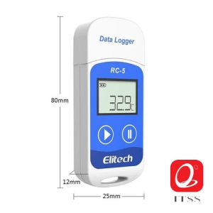 USB Temperature Data Logger "Elitech" Model: RC-5